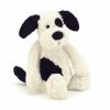 Jellycat Bashful Black and White Puppy Medium