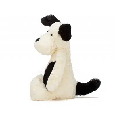 Jellycat Black and Cream Puppy BAS3BCP_1