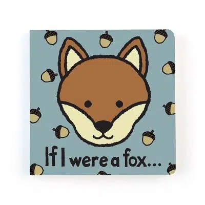 Jelycat If I Were a Fox Book BB444FOX