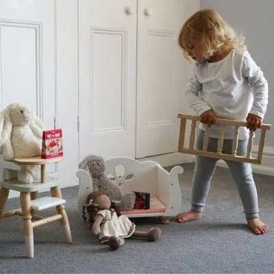 Alternative view of Le Toy Van Doll Sleigh Cot