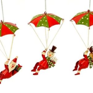Red Santa Parachute