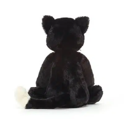 Jellycat Bashful Black Kitten Medium back