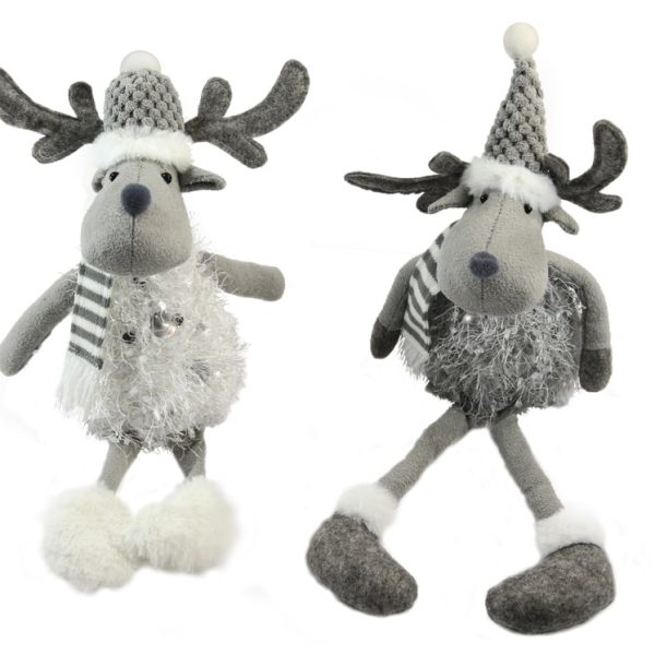 Sitting 'White' Reindeer