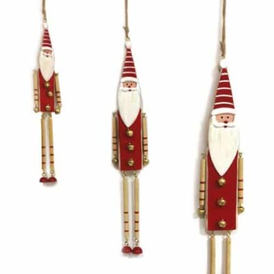 Small Wooden Snowman on Hanger