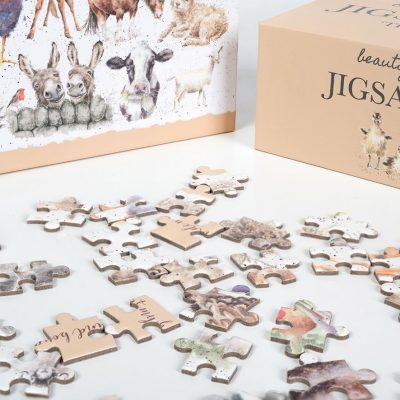 Alternative view of Wrendale Farmyard Friends Puzzle