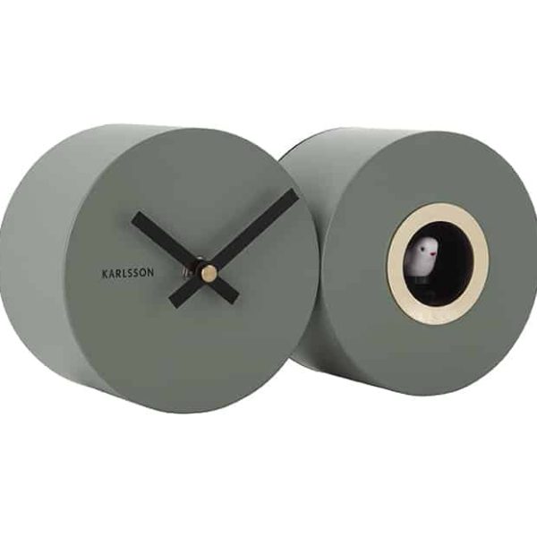 Alternative view of Karlsson Wall clock Duo Cuckoo Jungle green
