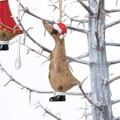 DCUK Traditional Christmas Duck Decoration Reindeer