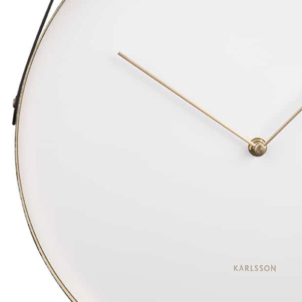 Karlsson Wall Clock Belt - White