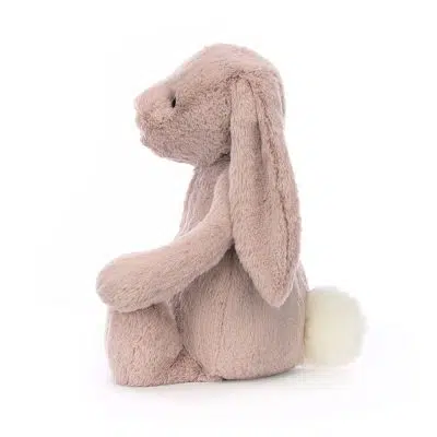 Jellycat Bashful Luxe Rosa Bunny Huge side view