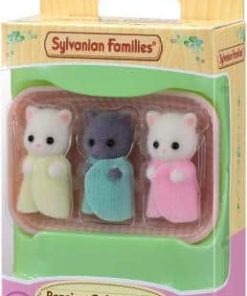 Sylvanian Families Persian Cat Triplets- Maison White