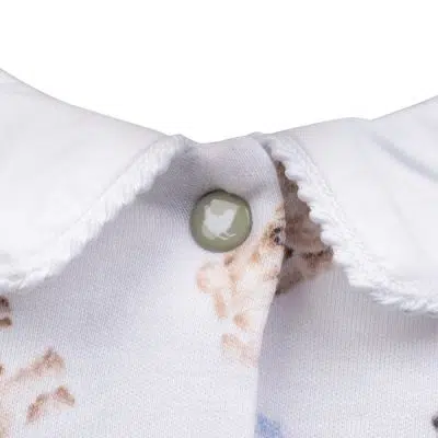 Wrendale Little Paws Patterned Dog Babygrow popper