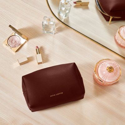klb3005 Katie Loxton Secret Message Make Up Bag 'Make Today Magical' in Cacao