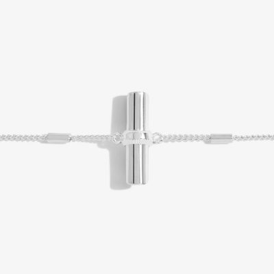 6295_1 Joma Jewellery Aura Silver Bar Bracelet