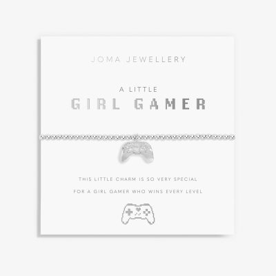 c679_c1 Joma Jewellery Children's A Little 'Girl Gamer' Bracelet