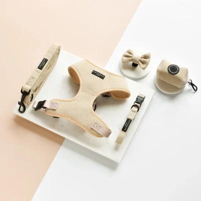 Cocopup Dog Collar - Nude Cord range
