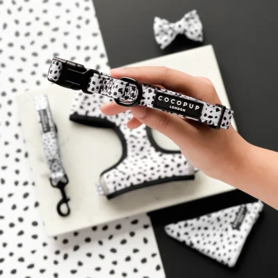 Cocopup Monochrome Spots Collar