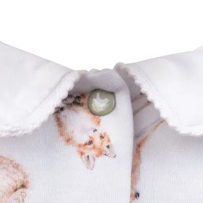 Wrendale Little Forest Printed Woodland Babygrow