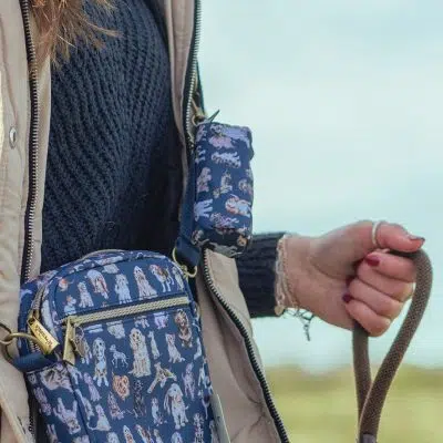 Wrendale Dog Poop Bag Holder attached accessories