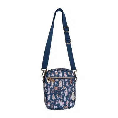 Wrendale Dog Walking Bag Navy Blue