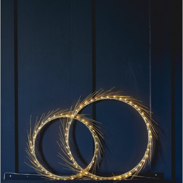 Alternative view of Lightstyle London Gold LED Halo 45cm