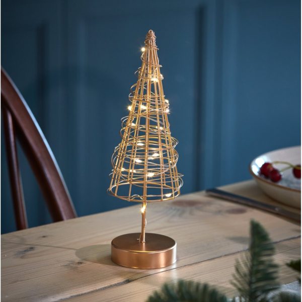 Lightstyle London Table Wire Tree (Gold)