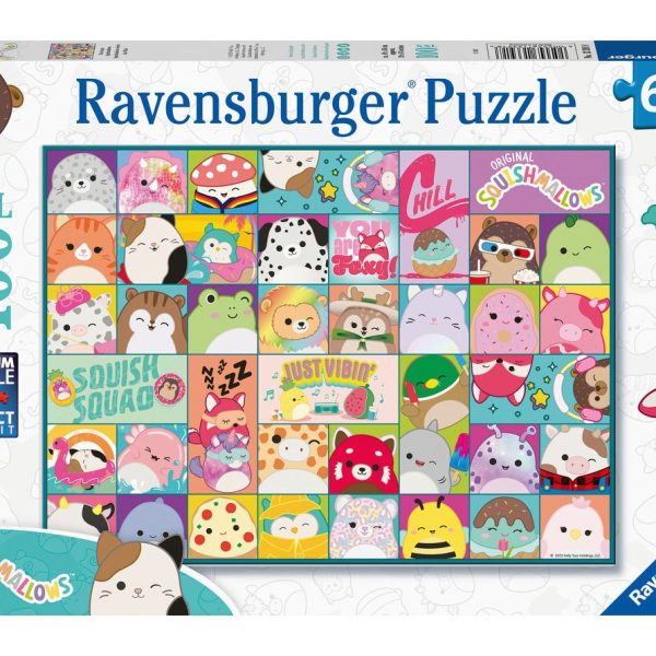 Squishmallows XXL 100 Piece Jigsaw Puzzle