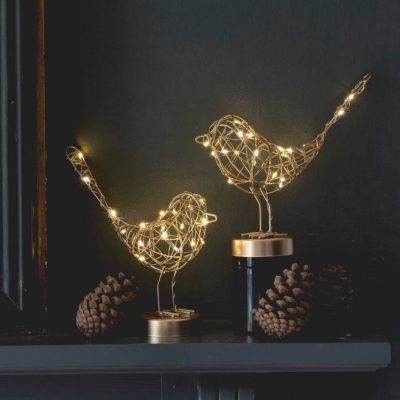 Light Style London Table Robin Gold - LED Light