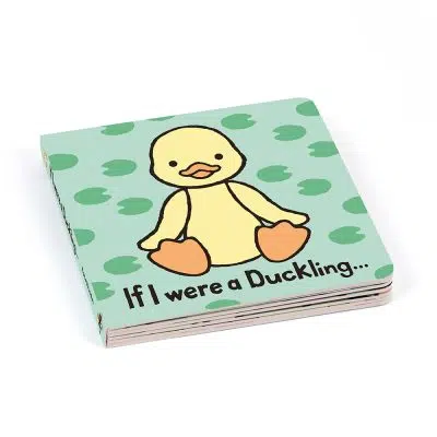 Jellycat If I Were A Duckling Board Book angle