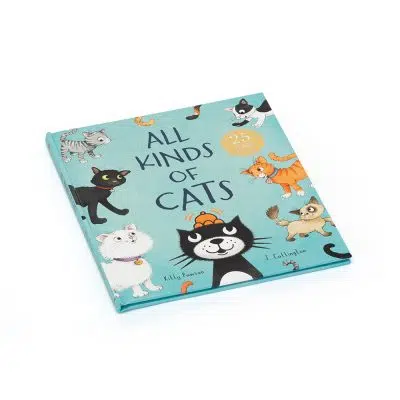 Jellycat All Kinds Of Cats Book angle