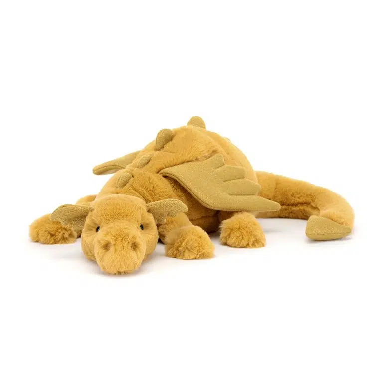 JELLYCAT LARGE DEXTER Dragon Stuffed Animal,Mythical Plush Toy - BNWT