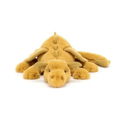 Jellycat Golden Dragon Large front