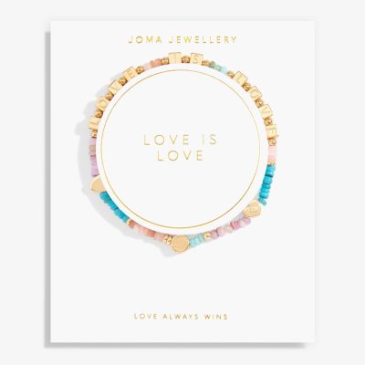 Joma Jewellery Bridal Happy Little Moments 'Love Is Love' Bracelet