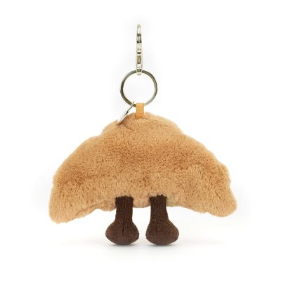Jellycat Amuseable Croissant Bag Charm rear view