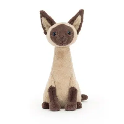 Jellycat Iris Siamese Cat front