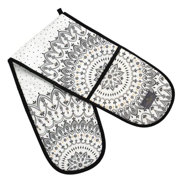 Sara Miller Artisanne Noir Double Oven Glove