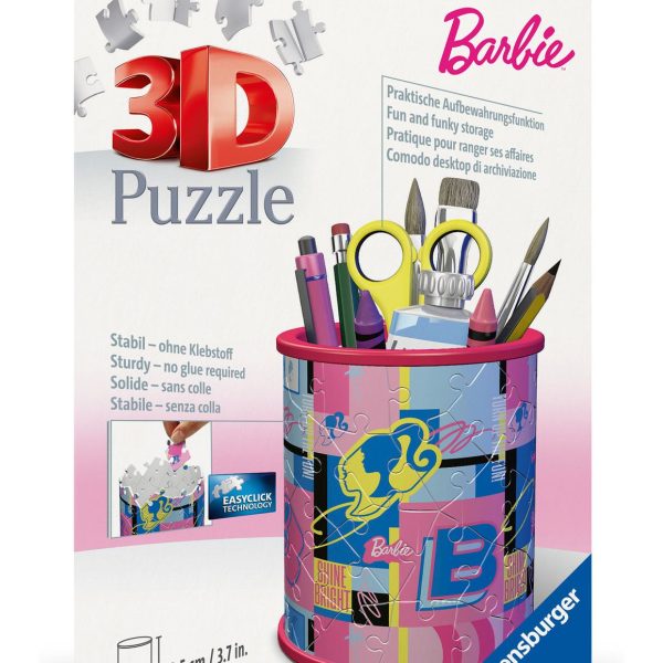 Barbie Pencil Holder 57 Piece 3D Puzzle