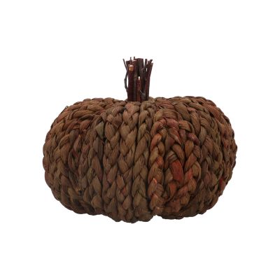 Gisela Graham Brown Cornhusk Pumpkin Orn