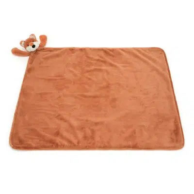 Jellycat Bashful Fox Cub Blankie open flat