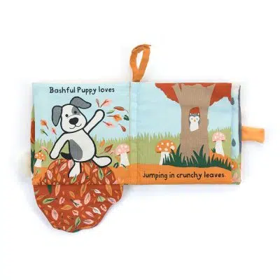 Jellycat Bashful Puppy Loves You Book inside