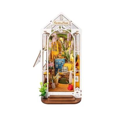 Rolife Holiday Garden House DIY Book Nook