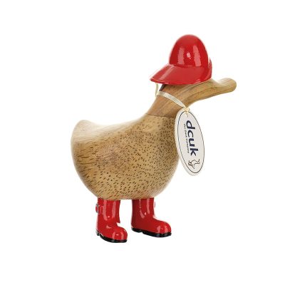 DCUK Red Rain Hat Ducky