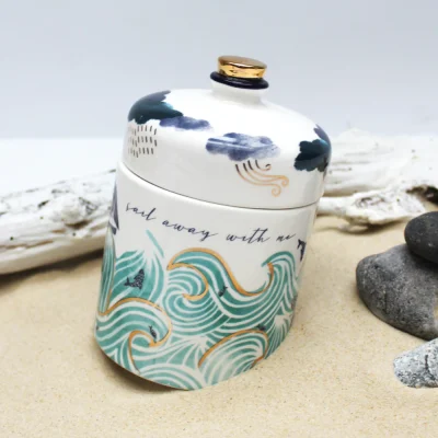 House of Disaster By The Sea Jar Storm