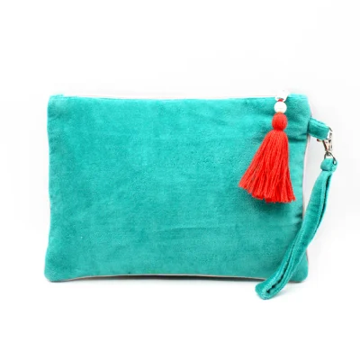 House of Disaster Coral Seahorse Clutch Bag reverse
