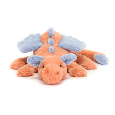 Jellycat Persimmon Dragon Large front