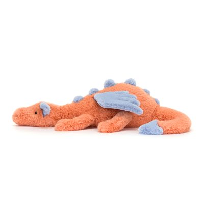 Jellycat Persimmon Dragon Large side