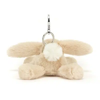Jellycat Smudge Rabbit Bag Charm back