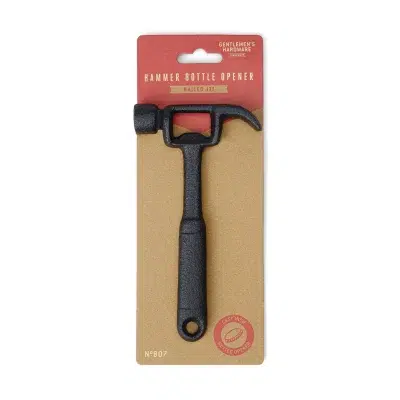 Gentlemen’s Hardware Cast Iron Hammer Bottle Opener