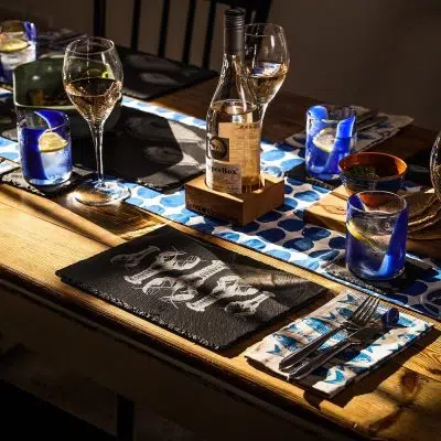 Just Slate Place Mats Lobster Repeat set of 2