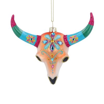 Gisela Graham Glass Dec – Jewel Cow Head
