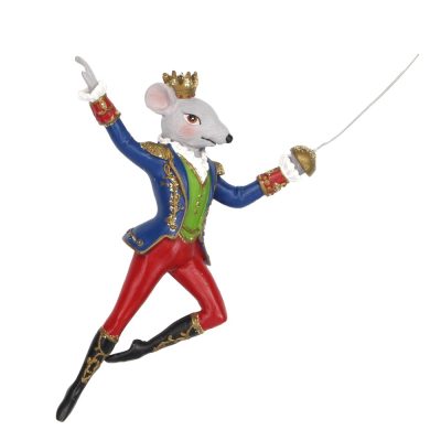 Gisela Graham Resin Dec – Nutcracker King Rat
